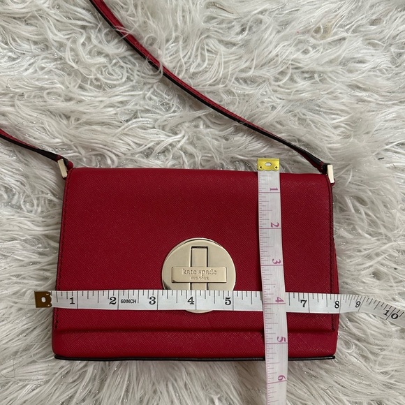 Kate spade Elegant Red Leather crossbody bag - Picture 5 of 5